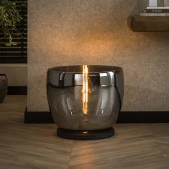 LifestyleFurn Vloerlampen|Vloerlamp Mikado Glas, 41cm hoog