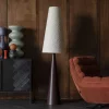 Dutchbone Vloerlampen|Vloerlamp Miki Bouclé, 166cm