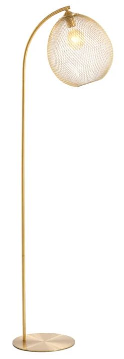 Light & Living Vloerlampen|Vloerlamp Moroc 160cm hoog, kleur Goud