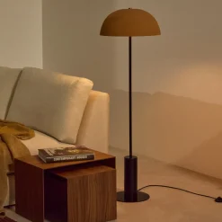 Kave Home Vloerlampen|Vloerlamp Nibla look Terracotta