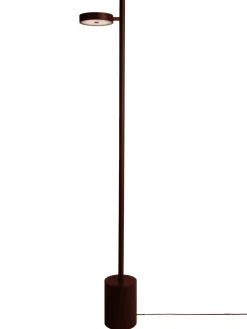 GOOD&MOJO Vloerlampen|Vloerlamp Okinawa Essenhout, 146cm, kleur Bruin