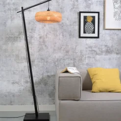 GOOD&MOJO Vloerlampen|Vloerlamp Palawan Bamboe, 176cm