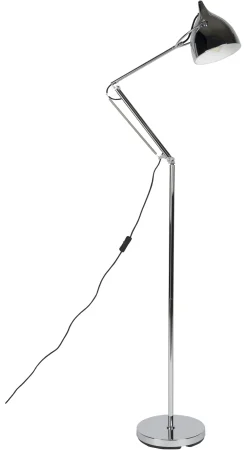 Zuiver Vloerlampen|Vloerlamp Reader kleur Chrome