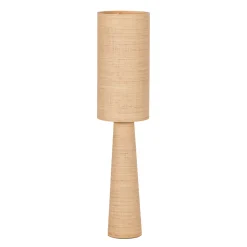 WOOOD Vloerlampen|Vloerlamp Syro Raffia, 130cm Naturel