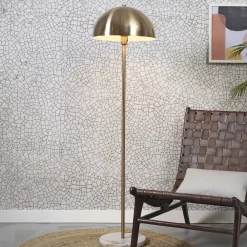 it's about RoMi Vloerlampen|Vloerlamp Toulouse 150cm, kleur Goud