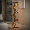 LifestyleFurn Vloerlampen|Vloerlamp Yair Glas, 9-lamps