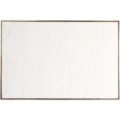 Richmond Interiors Wandpanelen|Wall Art Decadence 80 x 120cm Wit