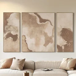 Richmond Interiors Wandkleden|Wall Art Liberty 120 x 200cm Bruin