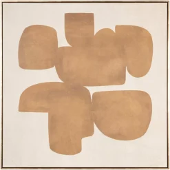 Richmond Interiors Wandpanelen|Wall Art Odyssey 100 x 100cm Goud