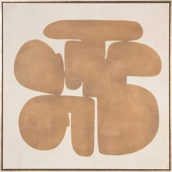 Richmond Interiors Wandpanelen|Wall Art Odyssey 100 x 100cm Goud