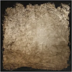 Richmond Interiors Wandkleden|Wall Art Rival 120 x 120cm Goud