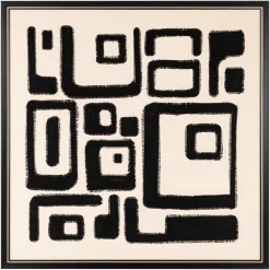 Richmond Interiors Wandpanelen|Wall Art Shanita 105 x 105cm