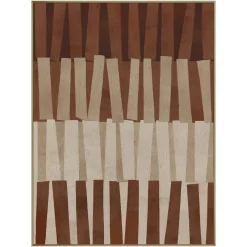 Richmond Interiors Wandkleden|Wall Art Voga 120 x 90cm Bruin