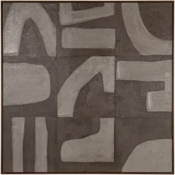 Richmond Interiors Wandpanelen|Wall Art Zenith 100 x 100cm Zand