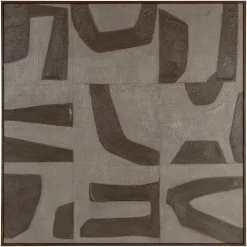 Richmond Interiors Wandpanelen|Wall Art Zenith 100 x 100cm Zand