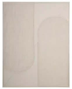 MUST Living Wandpanelen|Wanddecoratie Elyn Jute, 127 x 102cm