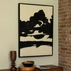 Dutchbone Wandpanelen|Wanddecoratie Sameer Vilt, 100 x 74cm