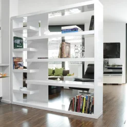 Artistiq Living Wandrekken & Wandkasten|Wandkast Jodi 200 x 200cm, kleur Wit