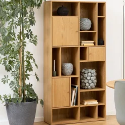 Bendt Wandrekken & Wandkasten|Wandkast Lashante Eiken Naturel