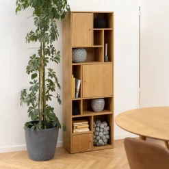 Bendt Wandrekken & Wandkasten|Wandkast Lashante Eiken Naturel