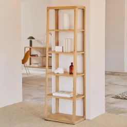 Kave Home Wandrekken & Wandkasten|Wandkast Maymai Eikenhout