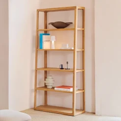 Kave Home Wandrekken & Wandkasten|Wandkast Maymai Eikenhout