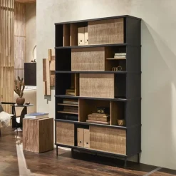 Ethnicraft Wandrekken & Wandkasten|Wandkast Oscar Teakhout, 195 x 120cm