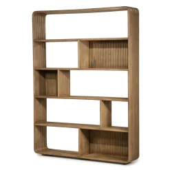 By-Boo Wandrekken & Wandkasten|Wandkast Rigato Mangohout Bruin