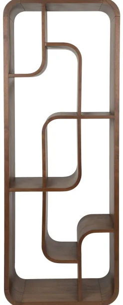 Zuiver Wandrekken & Wandkasten|Wandkast Seven Walnoot, 160 x 60cm