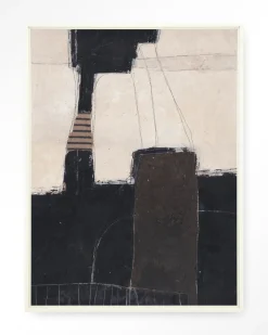 Urban Cotton Wandkleden|Wandkleed Abstract 2 in maat en frame naar keuze