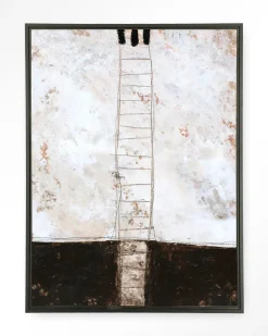 Urban Cotton Wandkleden|Wandkleed Abstract 12 in maat en frame naar keuze