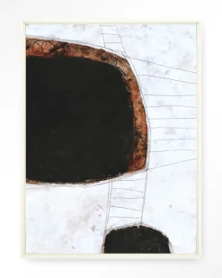 Urban Cotton Wandkleden|Wandkleed Abstract 11 in maat en frame naar keuze