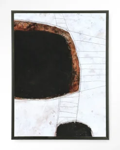 Urban Cotton Wandkleden|Wandkleed Abstract 11 in maat en frame naar keuze