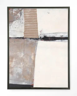 Urban Cotton Wandkleden|Wandkleed Abstract 5 in maat en frame naar keuze