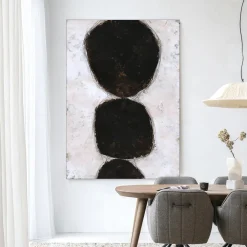 Urban Cotton Wandkleden|Wandkleed Abstract 13 in maat en frame naar keuze