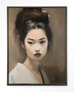 Urban Cotton Wandkleden|Wandkleed Adakachi in maat en frame naar keuze