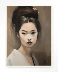 Urban Cotton Wandkleden|Wandkleed Adakachi in maat en frame naar keuze