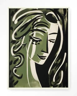 Urban Cotton Wandkleden|Wandkleed Aphrodite in maat en frame naar keuze