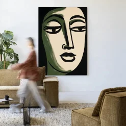 Urban Cotton Wandkleden|Wandkleed Artemis in maat en frame naar keuze