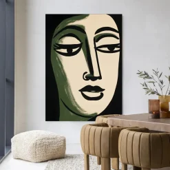 Urban Cotton Wandkleden|Wandkleed Artemis in maat en frame naar keuze