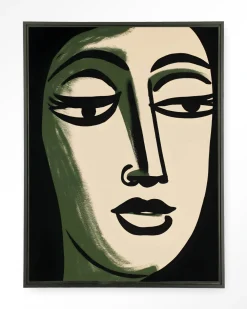 Urban Cotton Wandkleden|Wandkleed Artemis in maat en frame naar keuze