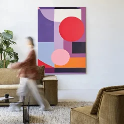 Urban Cotton Wandkleden|Wandkleed Attraction in maat en frame naar keuze