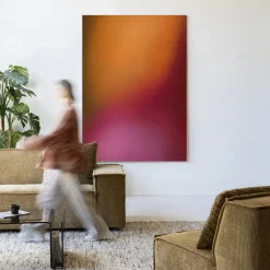 Urban Cotton Wandkleden|Wandkleed Aurora 1 in maat en frame naar keuze