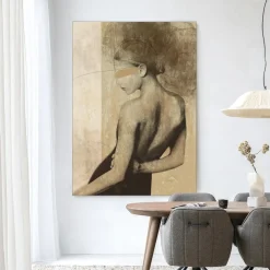 Urban Cotton Wandkleden|Wandkleed Back To You in maat en frame naar keuze