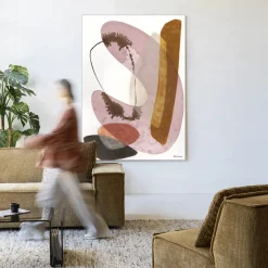 Urban Cotton Wandkleden|Wandkleed Balance in maat en frame naar keuze