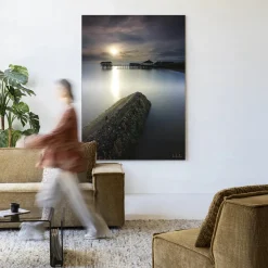 Urban Cotton Wandkleden|Wandkleed Batu Lamunan in maat en frame naar keuze