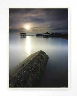 Urban Cotton Wandkleden|Wandkleed Batu Lamunan in maat en frame naar keuze