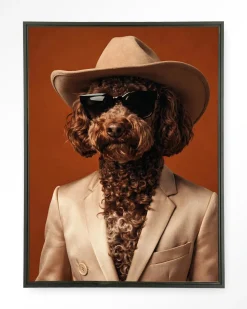 Urban Cotton Wandkleden|Wandkleed Billy in maat en frame naar keuze