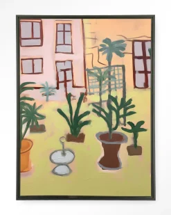 Urban Cotton Wandkleden|Wandkleed Boa Vista in maat en frame naar keuze