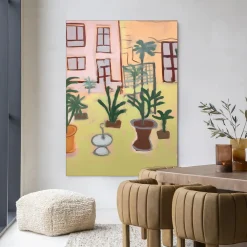 Urban Cotton Wandkleden|Wandkleed Boa Vista in maat en frame naar keuze